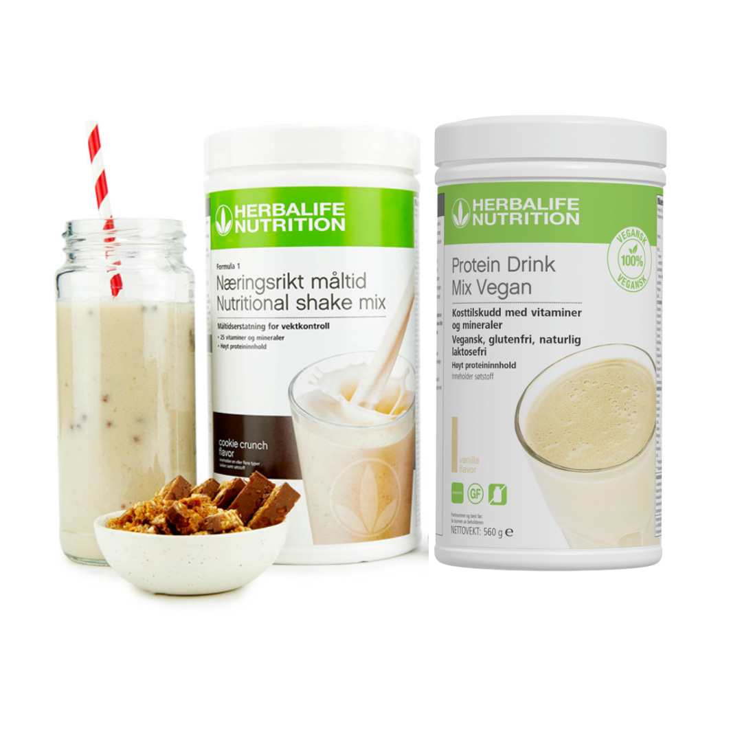 Frokostpakke Mini - Herbalife-shake og proteindrikk PDM