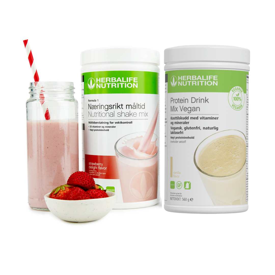 Frokostpakke Mini - Herbalife-shake og proteindrikk PDM