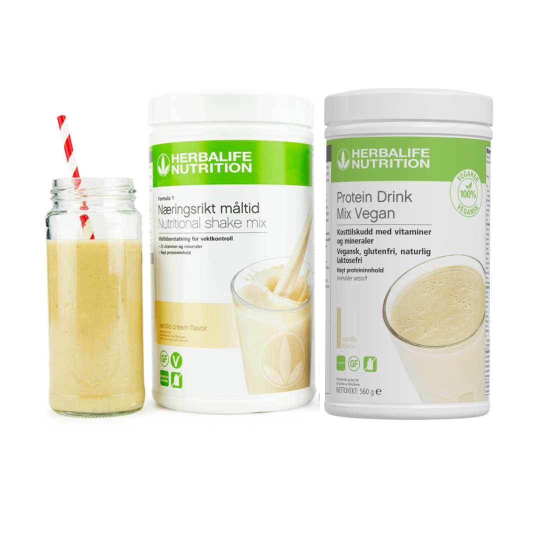 Frokostpakke Mini - Herbalife-shake og proteindrikk PDM