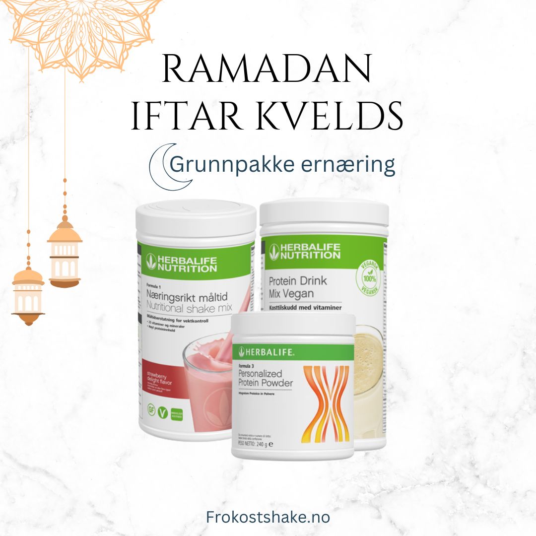 Ramadan - iftar - Herbalife - ernæringspakke