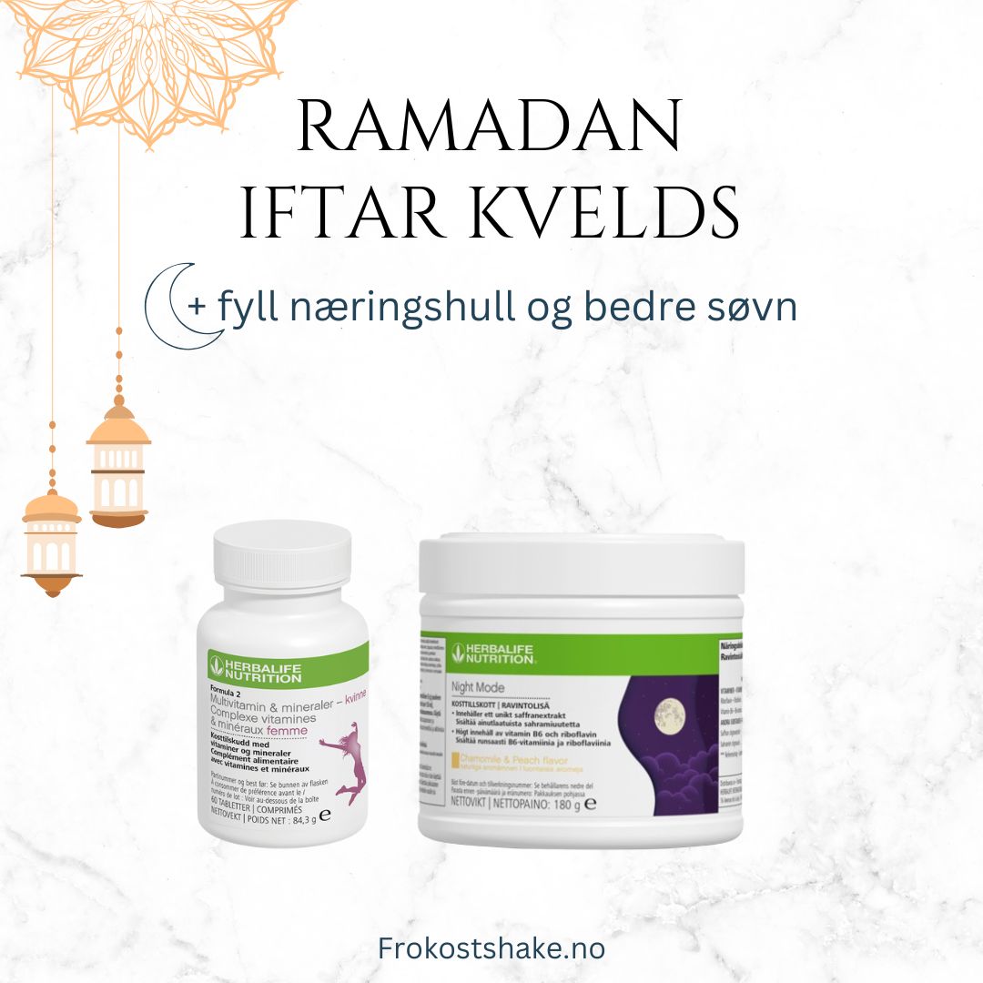 Ramadan - iftar - Herbalife - ernæringspakke