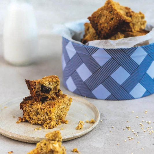 Energibarer med havre, kokos og quinoa