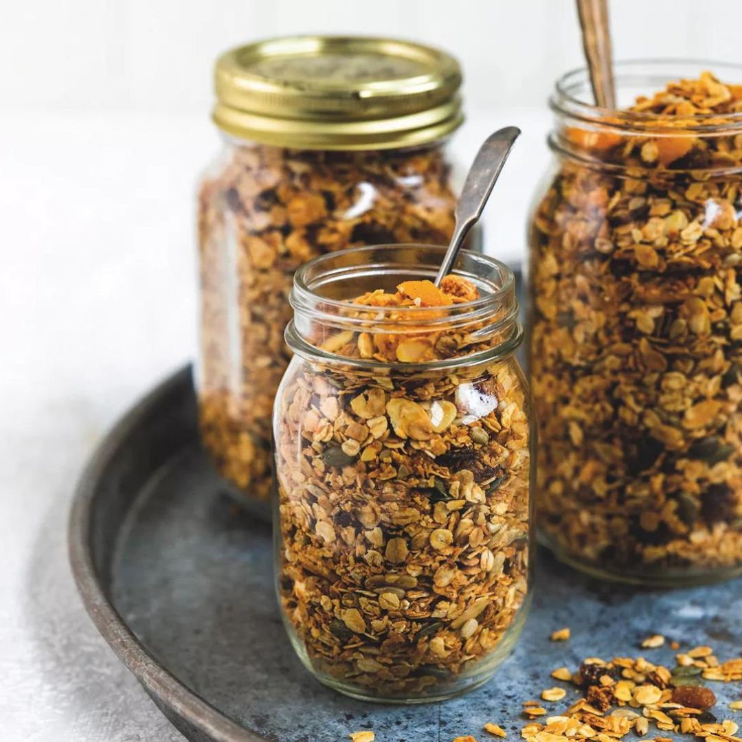 Hjemmelaga sprø müsli