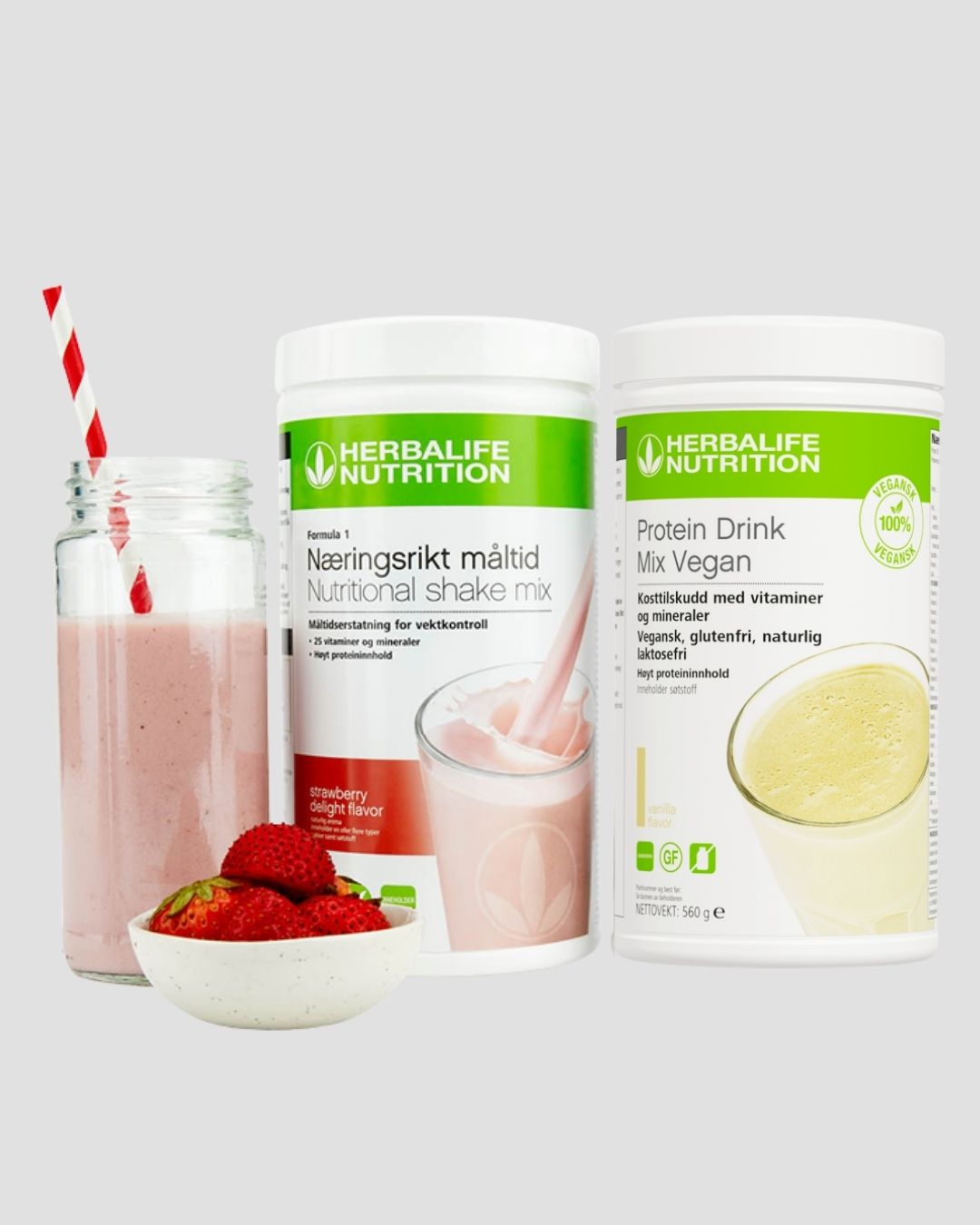 Frokostpakke Mini - Herbalife-shake og proteindrikk PDM