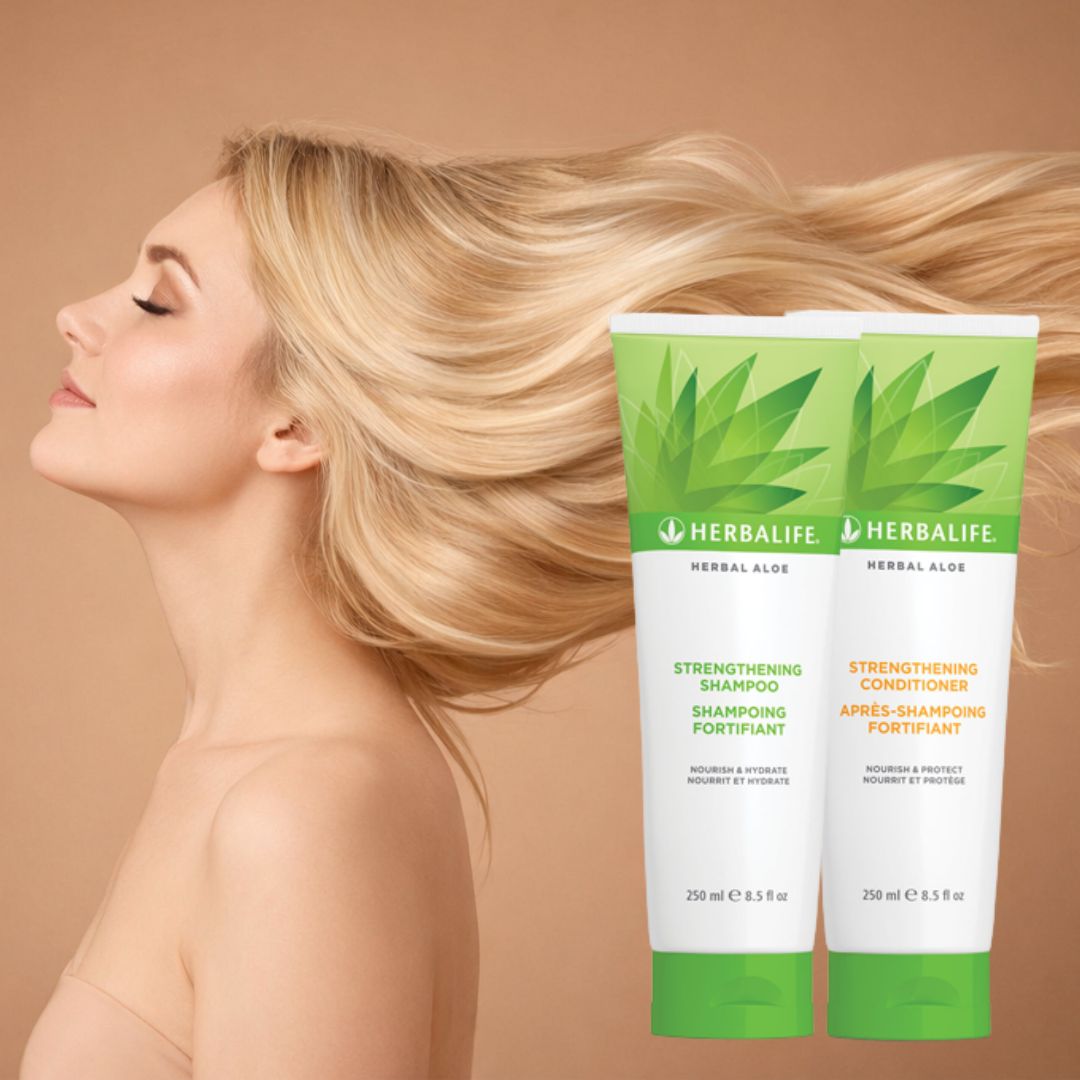 Herbalife sjampo og balsam med aloe vera