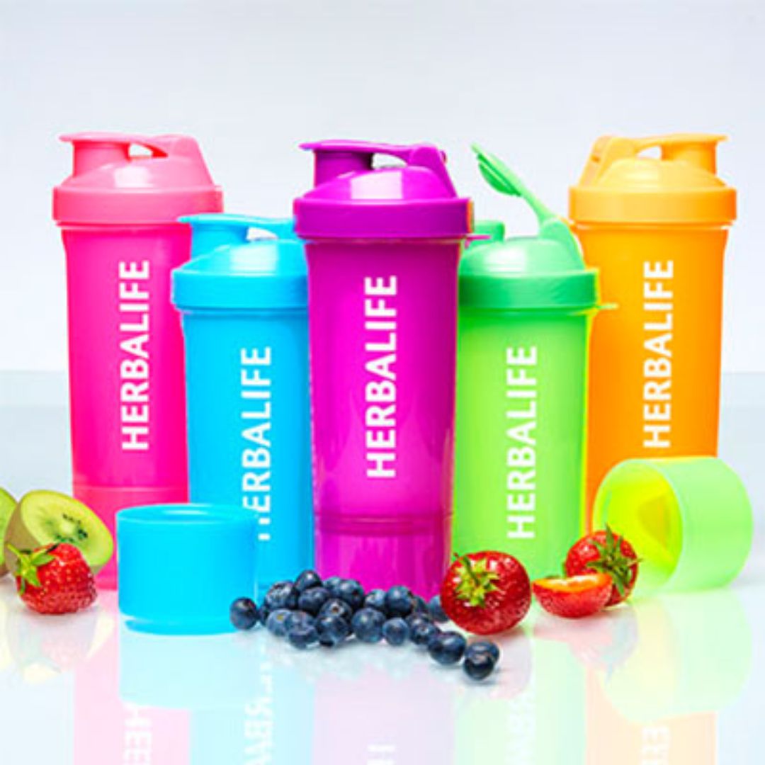 Neon shaker Herbalife - ulike farger - Frokostshake.no