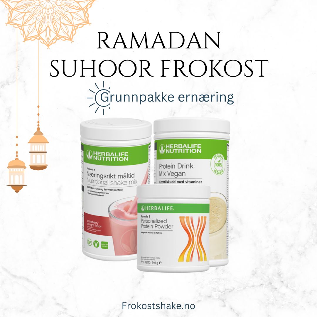 Ramadan - suhoor - Herbalife - aloe vera juice og te