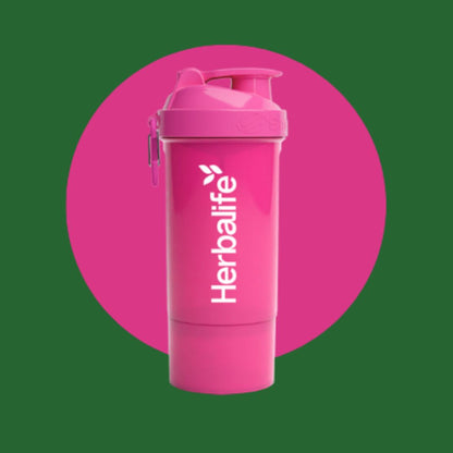 SmartShake Herbalife 600 ml - trendy shaker i flere farger