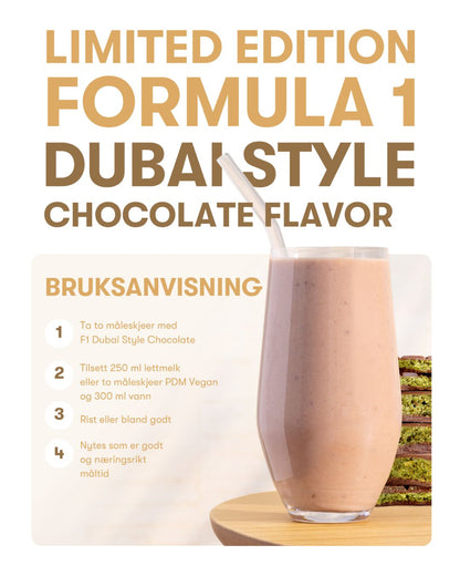 Herbalife dubai sjokolade-shake - Limited Edition 2026