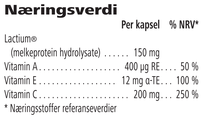 Naeringsinnhold