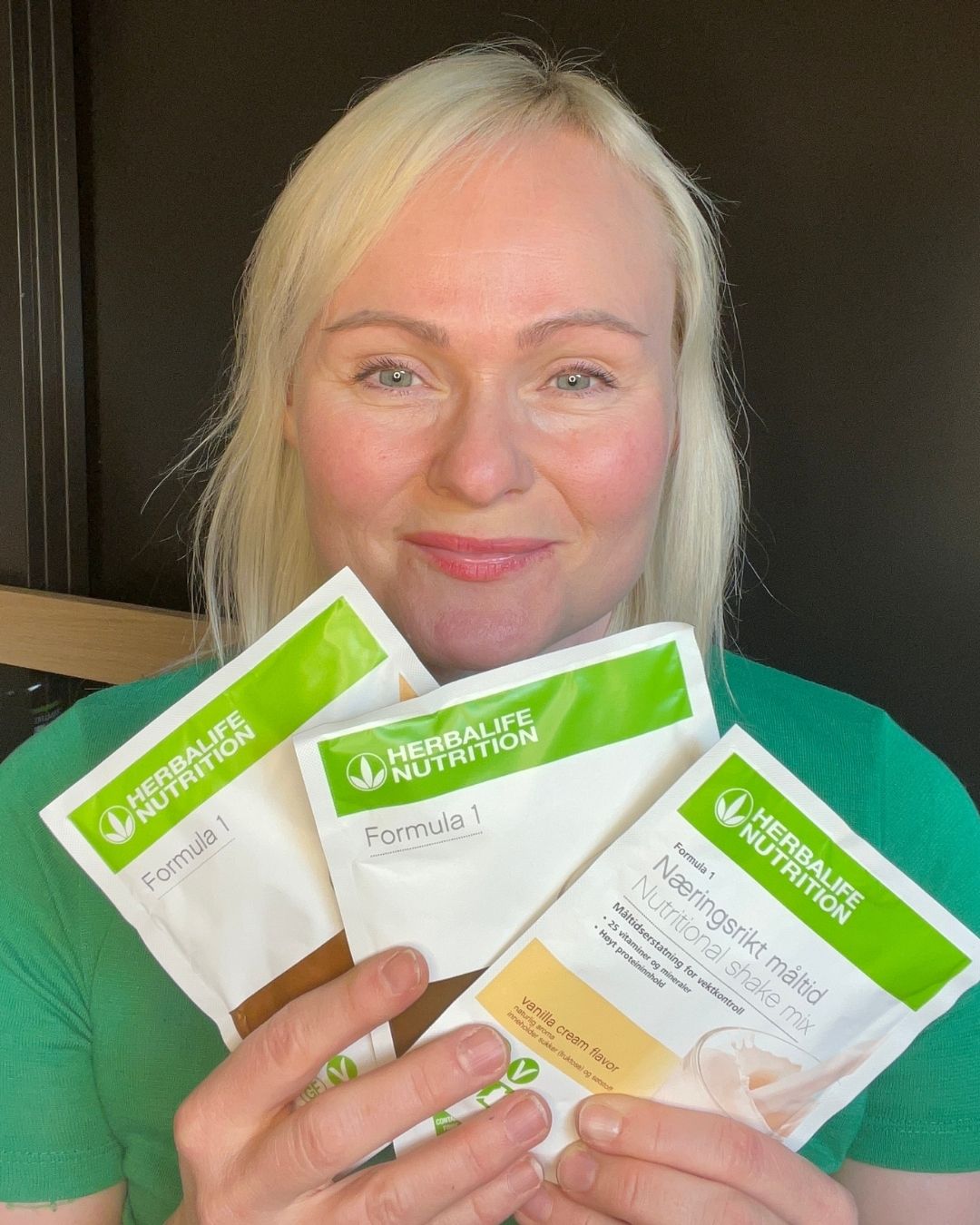 Herbalife-shake og te - prøvepakke 6 porsjoner