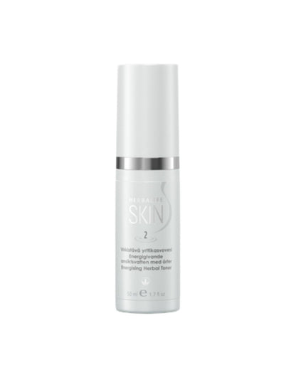 En sprayflaske Herbalife SKIN Energising Herbal Toner ansiktsvann. 
