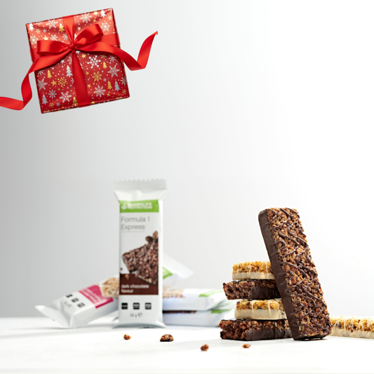 Herbalife Expressbar - sunn mellombar med mørk sjokolade - 7 stk